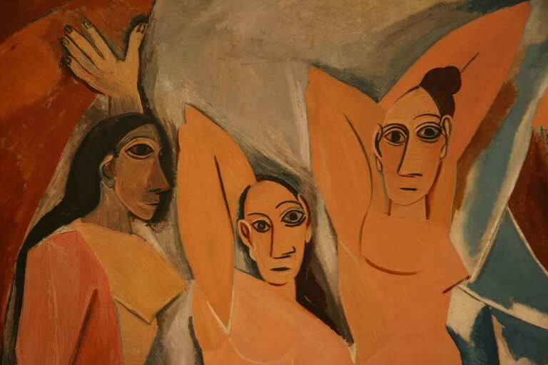 analisis visual de les demoiselles davignon