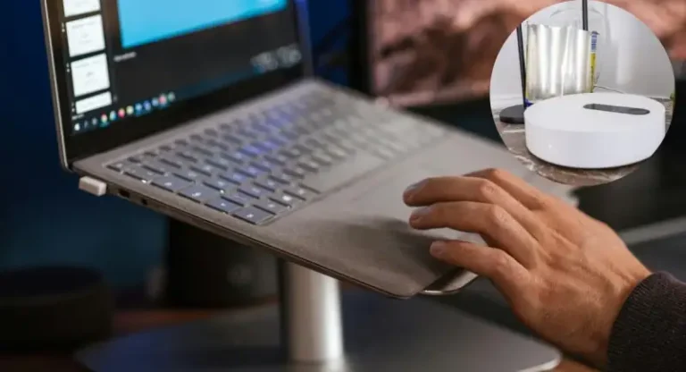 antena casera en un entorno domestico