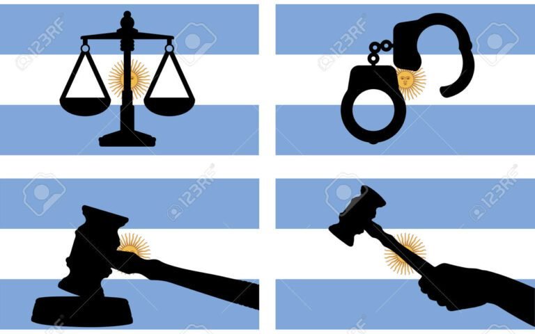 Todos somos iguales ante la ley en Argentina y cómo se garantiza 19 balanza de justicia con bandera argentina