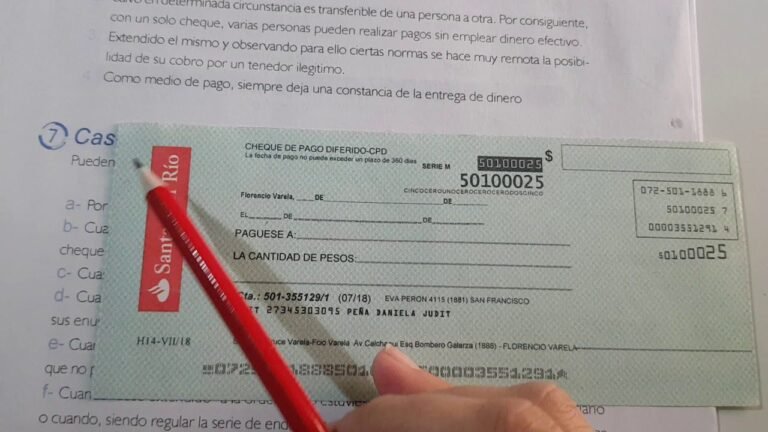 Cómo puedo acreditar un cheque en mi cuenta bancaria en Argentina 26 banco en argentina con cheques y dinero