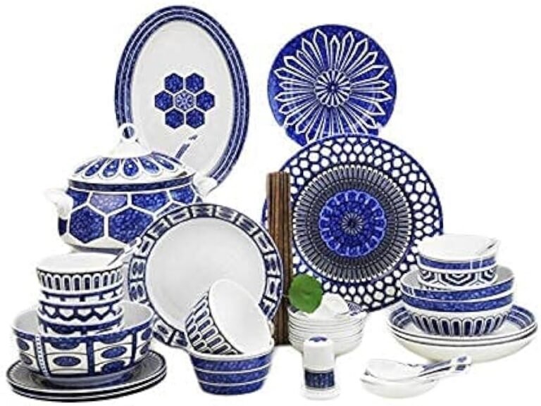 Cuántas piezas trae una caja de cerámica y qué incluye 27 caja de ceramica abierta con piezas variadas