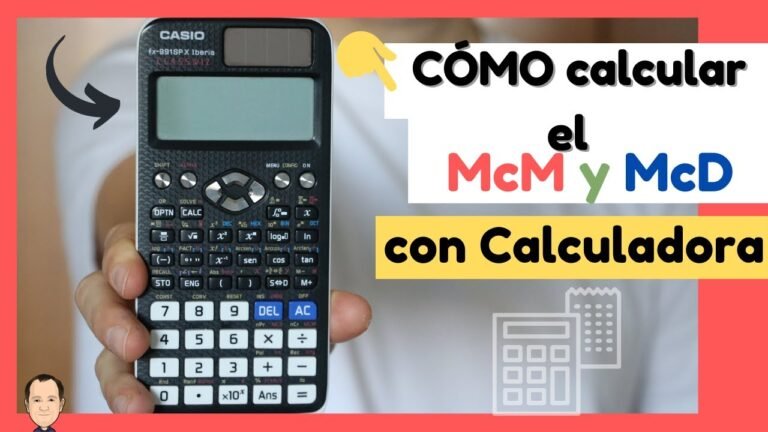 Cómo usar una calculadora para encontrar el máximo común divisor 11 calculadora con numeros y simbolo del maximo
