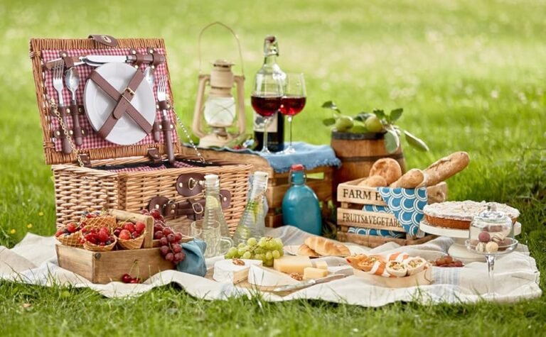 Qué ejemplos prácticos de reducir, reciclar y reutilizar puedo aplicar 22 cesta de productos reutilizables en picnic