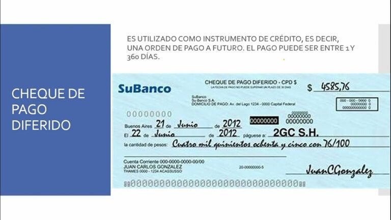 Qué diferencias hay entre un cheque común y un cheque diferido 14 cheque comun versus cheque diferido