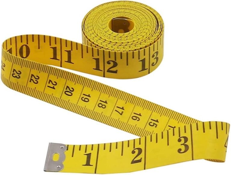 cinta metrica sobre tela de sastre