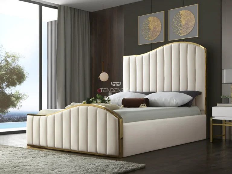 colchon queen size en habitacion moderna