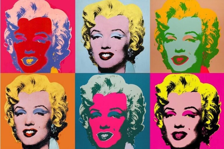 colores vibrantes y obras iconicas de pop art