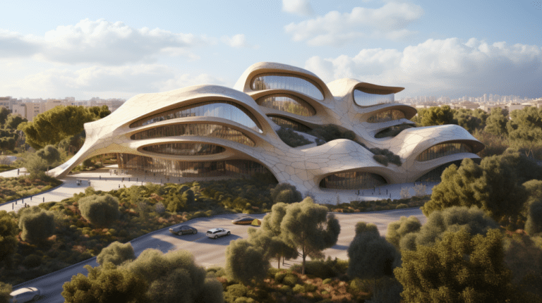 edificios corporativos imponentes en una ciudad