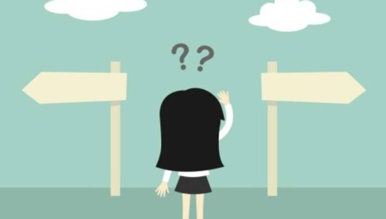 eleccion entre dos caminos en la vida
