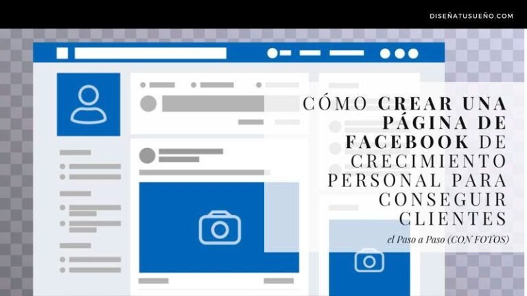 esquema de una fan page en facebook