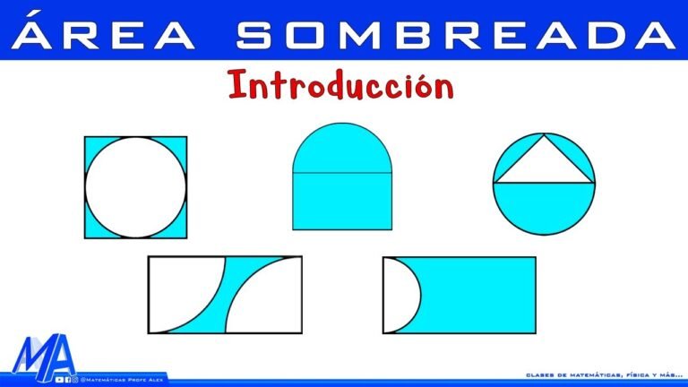 figuras geometricas con areas sombreadas