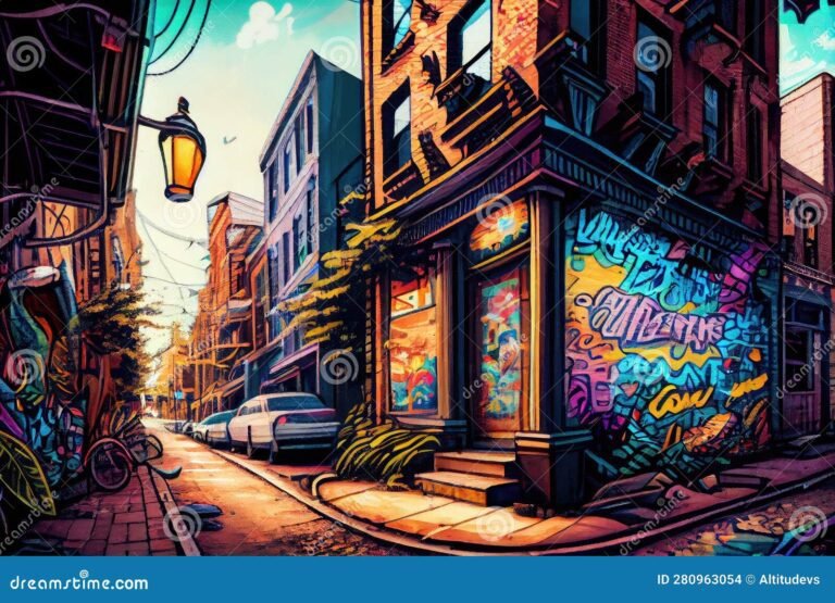 Qué es "Épica Urbana" y quién es Juan Sola 21 graffiti colorido en una ciudad vibrante