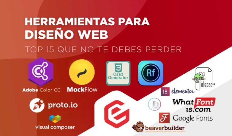 herramientas de diseno web para principiantes