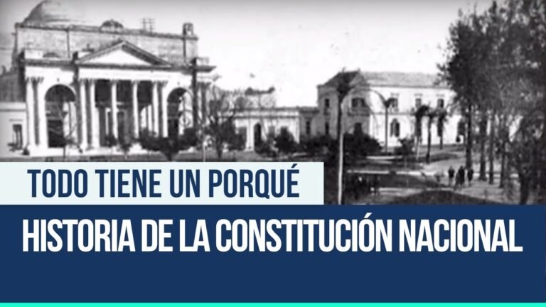 historia de la constitucion argentina en imagenes