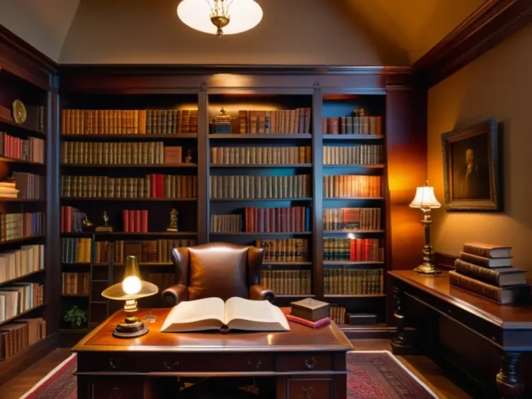 libros y poesia en un entorno acogedor