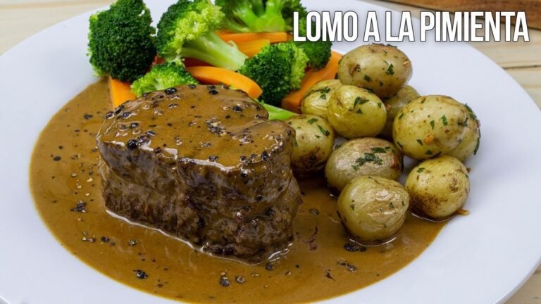 Cómo preparar un delicioso lomo a la pimienta en casa 17 lomo a la pimienta en un plato gourmet