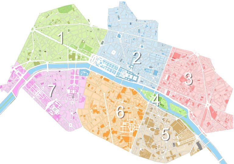 Cómo puedo averiguar en qué barrio vivo actualmente 9 mapa de barrios con puntos de interes