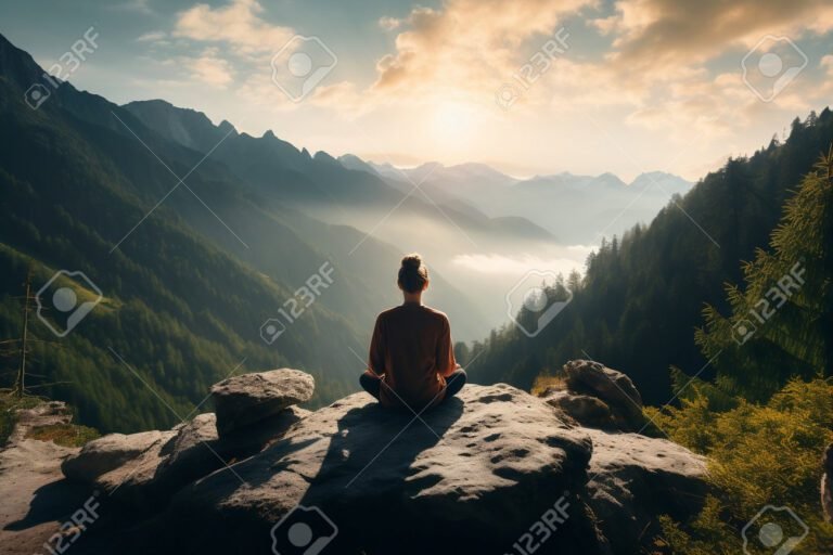 Qué enseña Lobsang Rampa sobre el desarrollo del tercer ojo 25 meditacion en un paisaje montanoso sereno