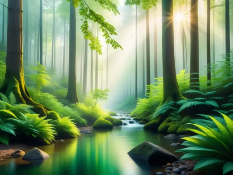 De qué trata la frase "Dios está aquí tan cierto como el aire que respiro" 25 naturaleza serena con luz divina 2