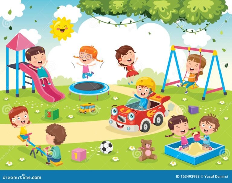 nino jugando en un parque