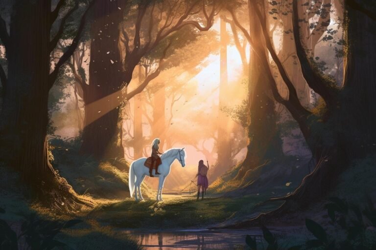 Cómo escribir un cuento con un ogro y una princesa que encante 20 ogro y princesa en un bosque magico