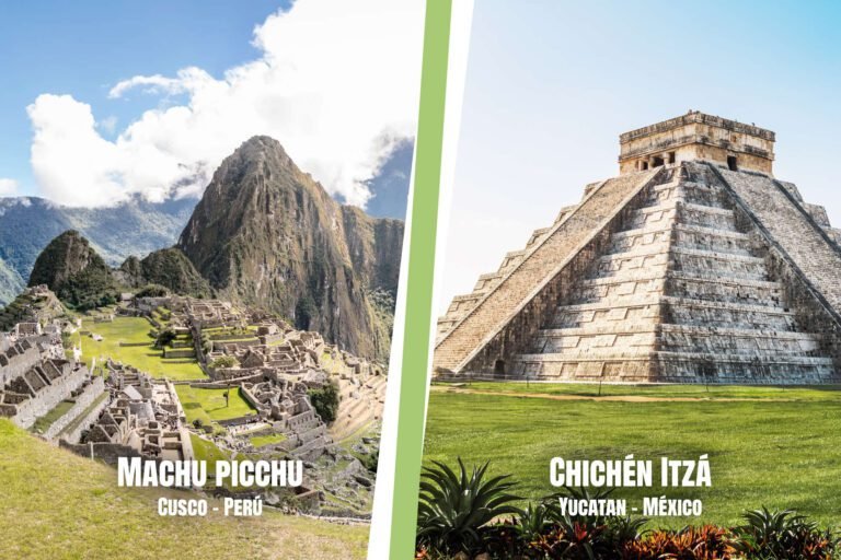 Qué país tiene dos maravillas del mundo y cuáles son 12 paisaje de machu picchu y chichen itza