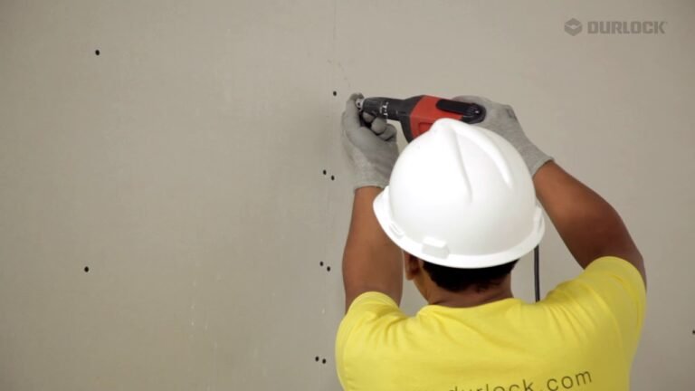 perfil omega durlock en construccion