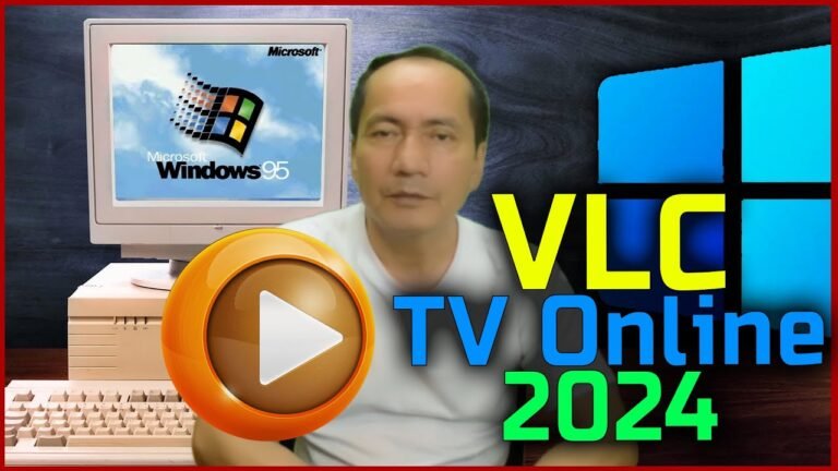 persona usando vlc en una computadora