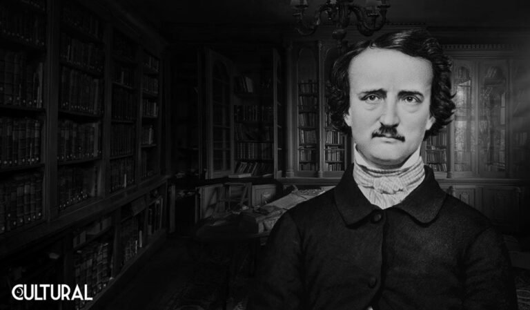 Qué obras destacadas escribió Edgar Allan Poe a lo largo de su vida 18 retrato de edgar allan poe en su estudio