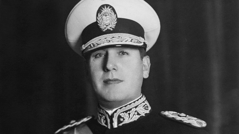 retrato de juan domingo peron