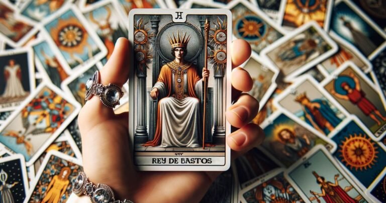 rey de bastos en el tarot amoroso