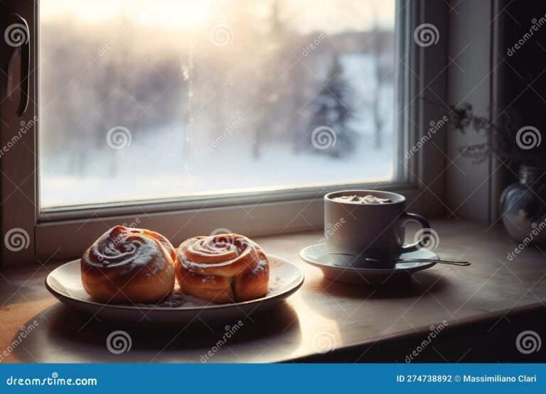 taza de chocolate caliente humeante
