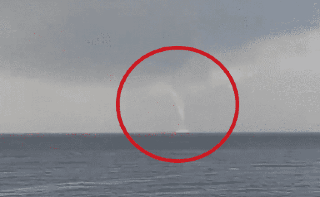 Qué sucedió con la tromba marina en La Lucila del Mar