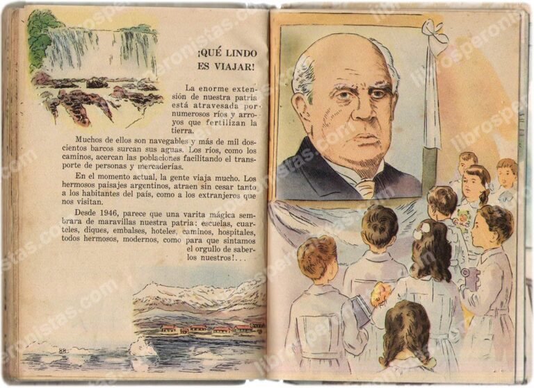 un hermoso paisaje argentino con libros