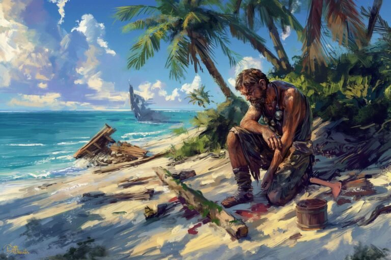 De qué trata el relato de un náufrago de Gabriel García Márquez 30 un naufrago en una isla desierta