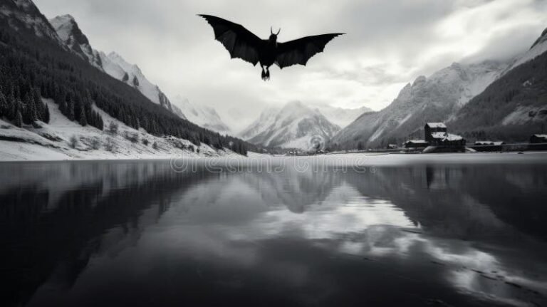 Qué es la saga de 'Canción de Hielo y Fuego' y quién la escribió 28 un paisaje nevado con dragones voladores